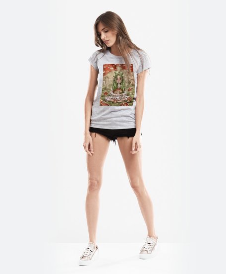 Жіноча футболка Діва грибів
