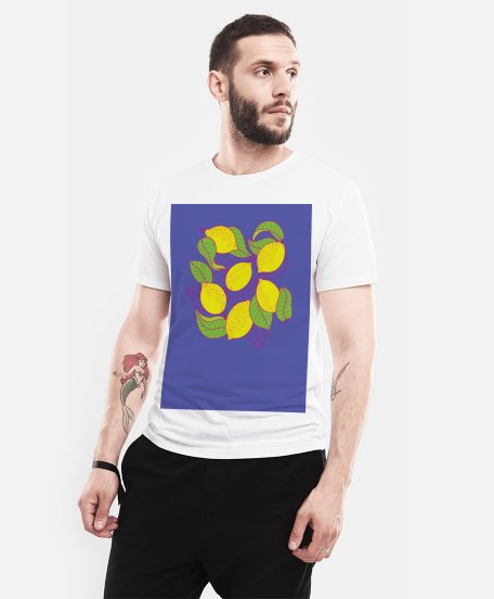 Чоловіча футболка Соковиті лимони