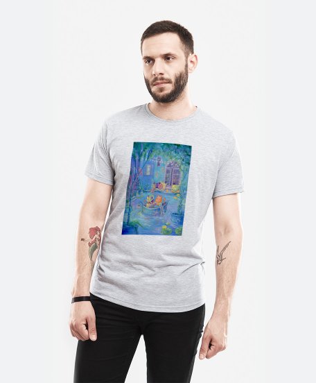 Чоловіча футболка Пухнастики. Наше Магічне Озеро