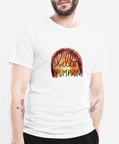 Чоловіча футболка Hello pumpkin