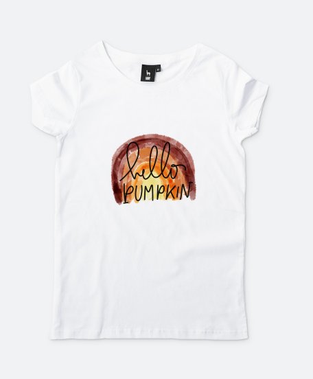 Жіноча футболка Hello pumpkin