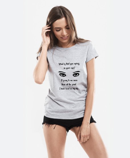 Жіноча футболка Очі
