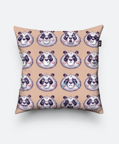 Подушка квадратна Мінливості панди
