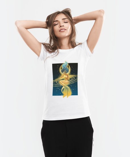 Жіноча футболка Космічна русалонька
