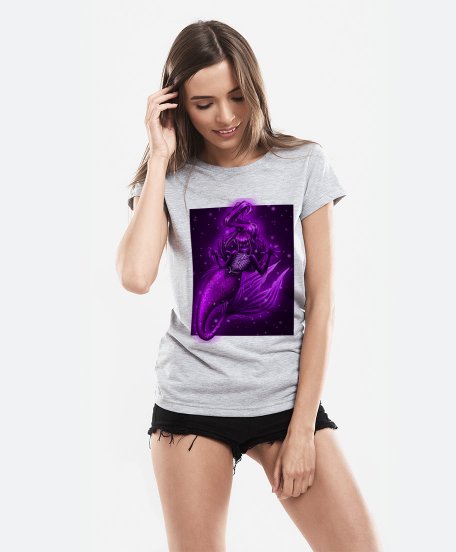 Жіноча футболка Моторошна русалонька