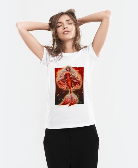 Жіноча футболка Русалонька лиходійка