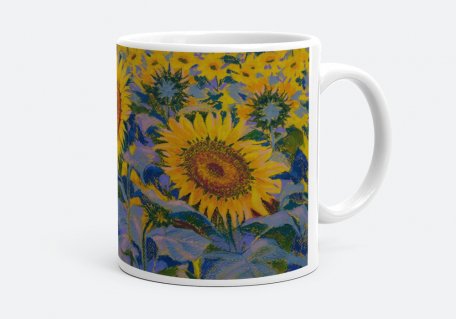 Чашка Сонячні квіти
