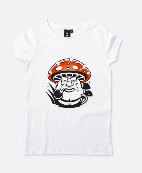 Жіноча футболка Hand Drawn Mushroom