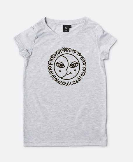 Жіноча футболка Сонце/місяць