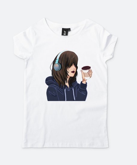 Жіноча футболка Anime girl