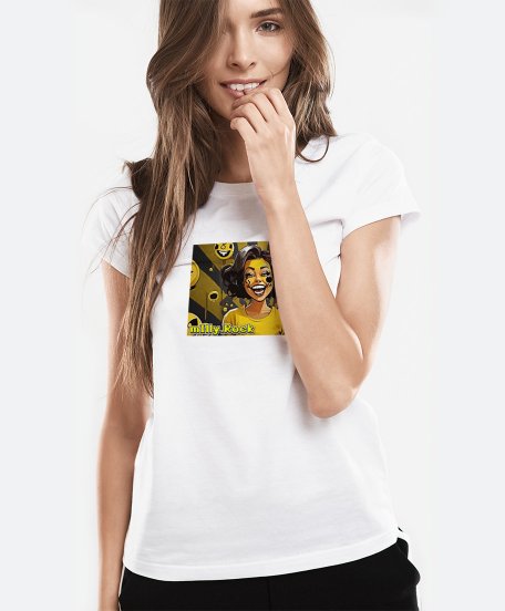 Жіноча футболка MILLY.ROCK SMILE GIRL #4