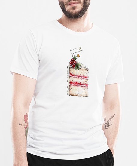 Чоловіча футболка Шматочок торта