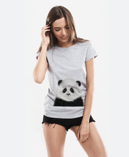 Жіноча футболка Панда
