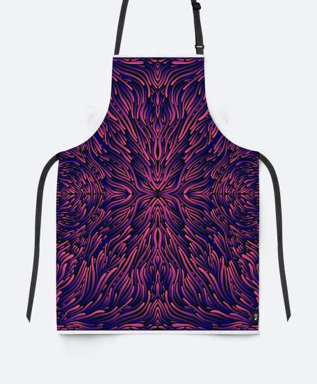 Фартух Trippy colorful fractal mandala