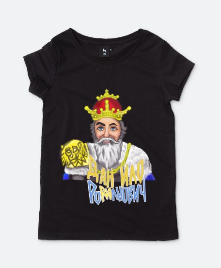 Жіноча футболка Король Данило Романович 