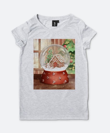 Жіноча футболка Снігова куля