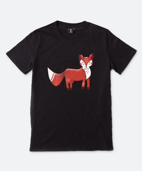 Чоловіча футболка Мила лисиця 