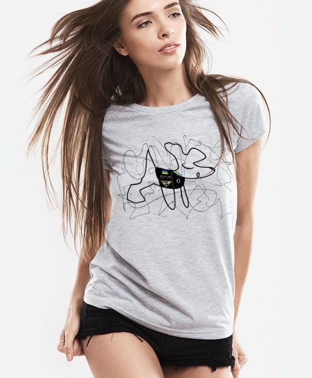 Жіноча футболка Пес-сапер Патрон