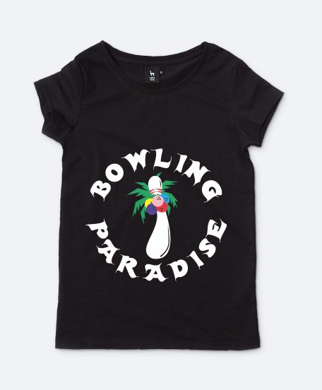 Жіноча футболка Боулінговий рай