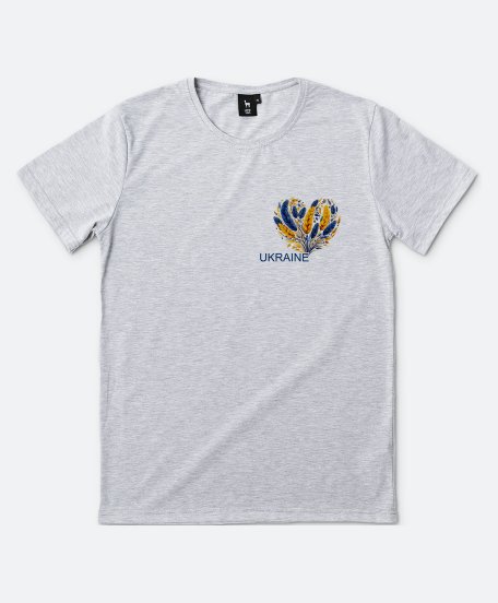 Чоловіча футболка Ukraine Україна в серці