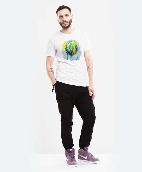 Чоловіча футболка Україна - моя Планета