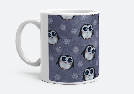Чашка Penguin pattern 