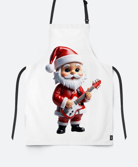 Фартух Веселий, милий Санта Клаус із гітарою