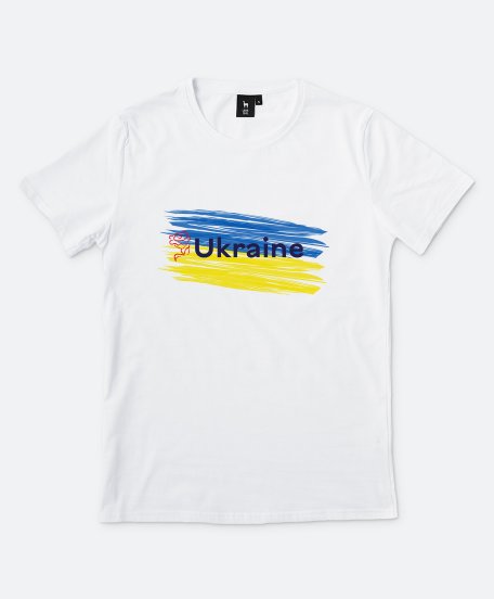 Чоловіча футболка Ukraine flag