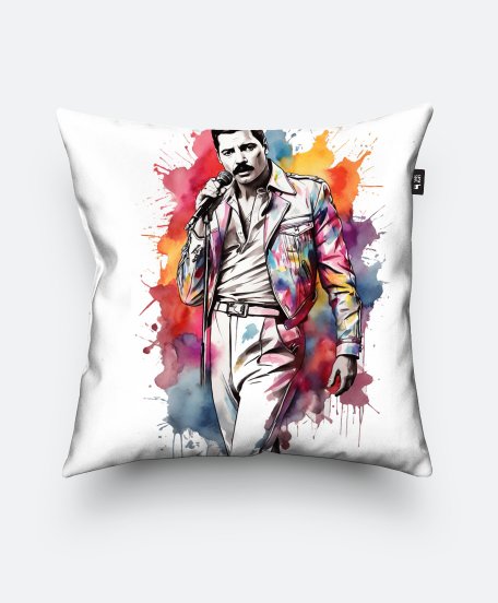 Подушка квадратна Freddie Mercury
