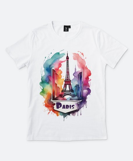 Чоловіча футболка Париж