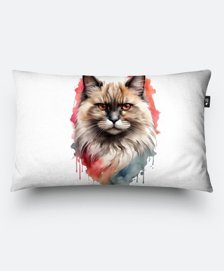 Подушка прямокутна Кіт