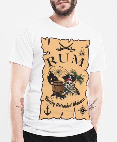 Чоловіча футболка RUM - Revelry Unleashed Madness