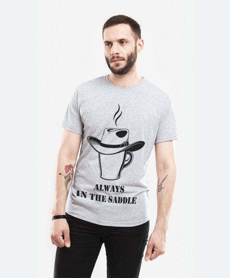 Чоловіча футболка Cowboy Coffee Mug