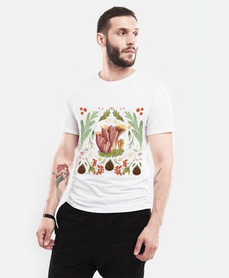 Чоловіча футболка В ліс по гриби