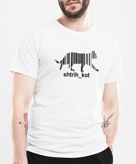 Чоловіча футболка Штрих_кот