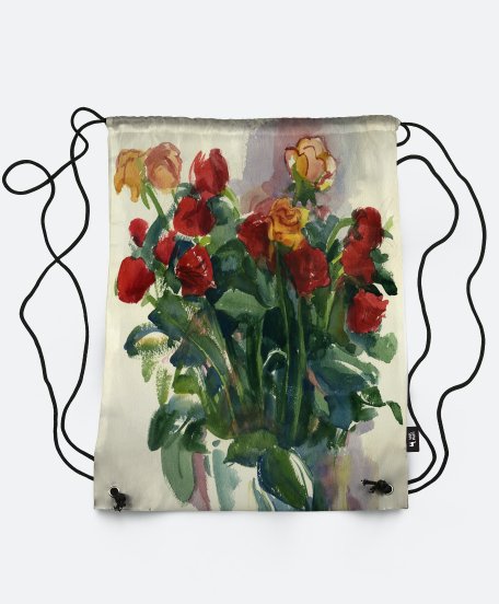 Рюкзак Троянди у скляній вазі