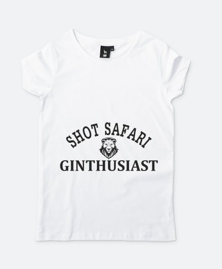 Жіноча футболка Shot Safari Ginthusiast
