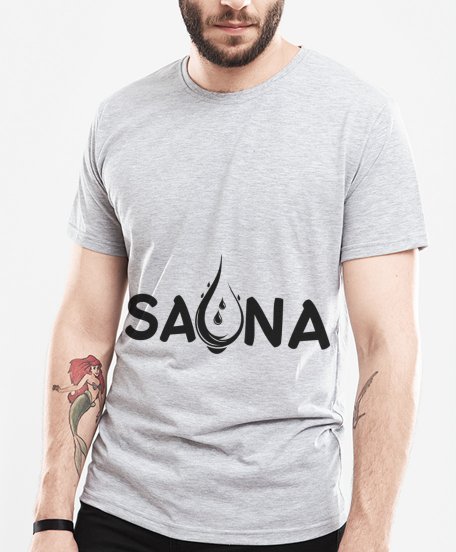 Чоловіча футболка Сауна Sauna