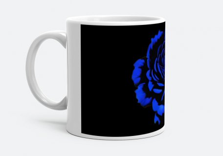 Чашка Блакитна троянда