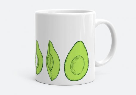Чашка авокадо
