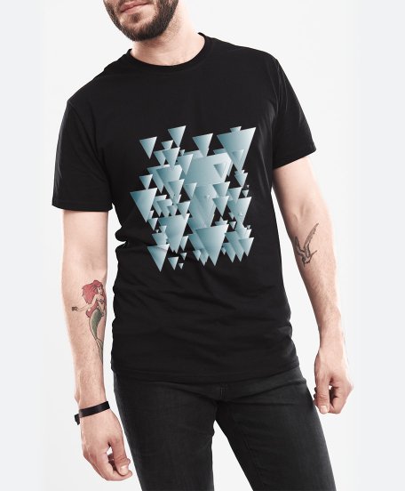 Чоловіча футболка geometric abstraction