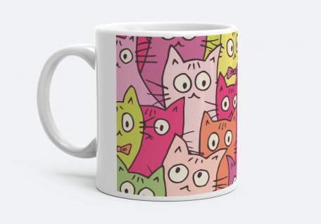 Чашка Чудні котики / Cute Cats