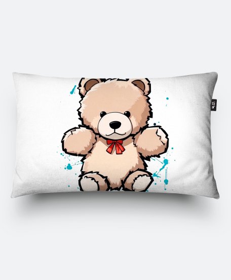 Подушка прямокутна Плюшевий ведмедик