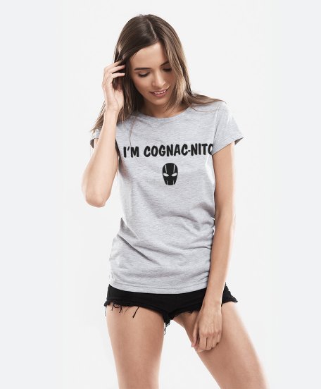 Жіноча футболка Коньячний Інкогніто