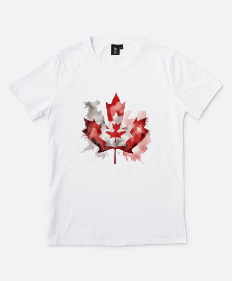 Чоловіча футболка Прапор Канади