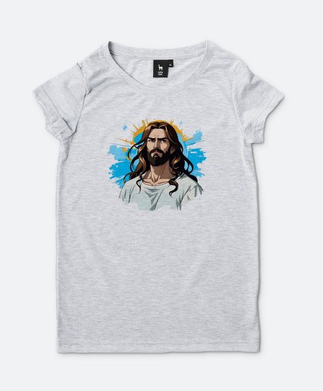 Жіноча футболка Аніме Ісус 