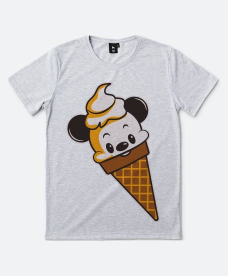 Чоловіча футболка Морозиво-Маус