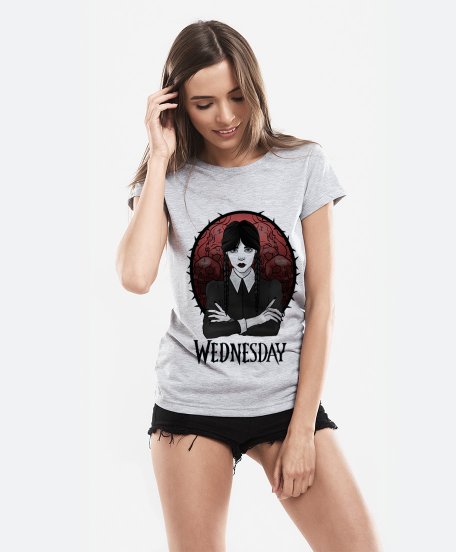 Жіноча футболка Венздей