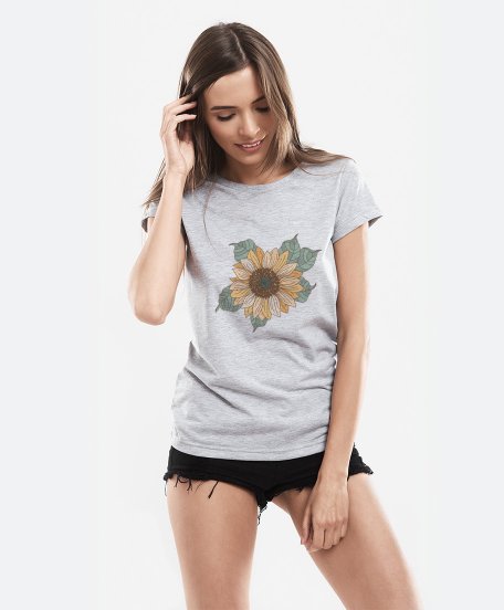 Жіноча футболка Соняшник / Sunflower