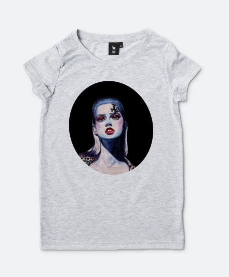 Жіноча футболка Арт портрет дівчини